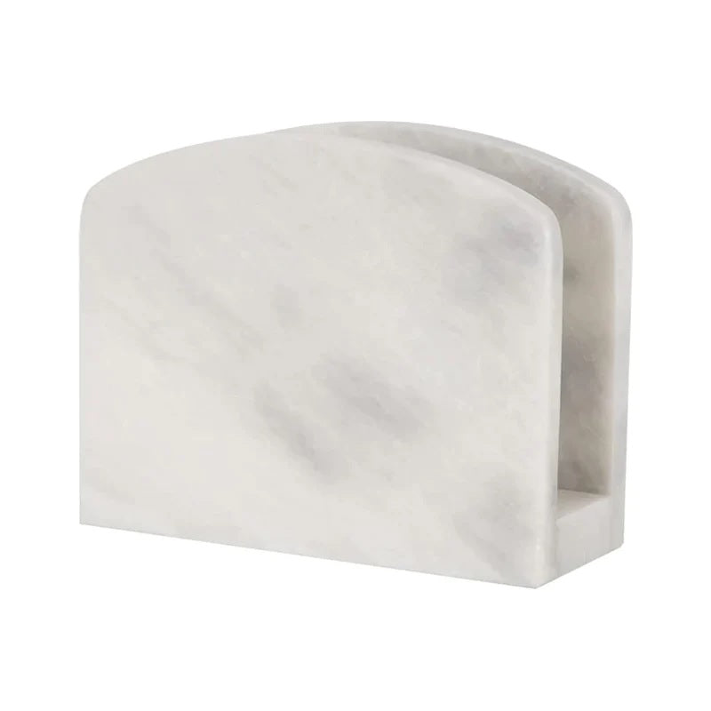 Artisan Handmade Marble Napkin Holder (Available in 5 Colors)