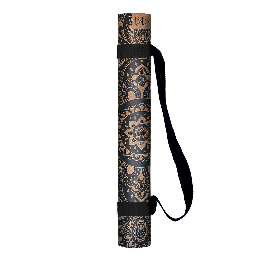 Artistic Design Lab Combo Yoga Mat 1.5mm - Mandala Black & Brown