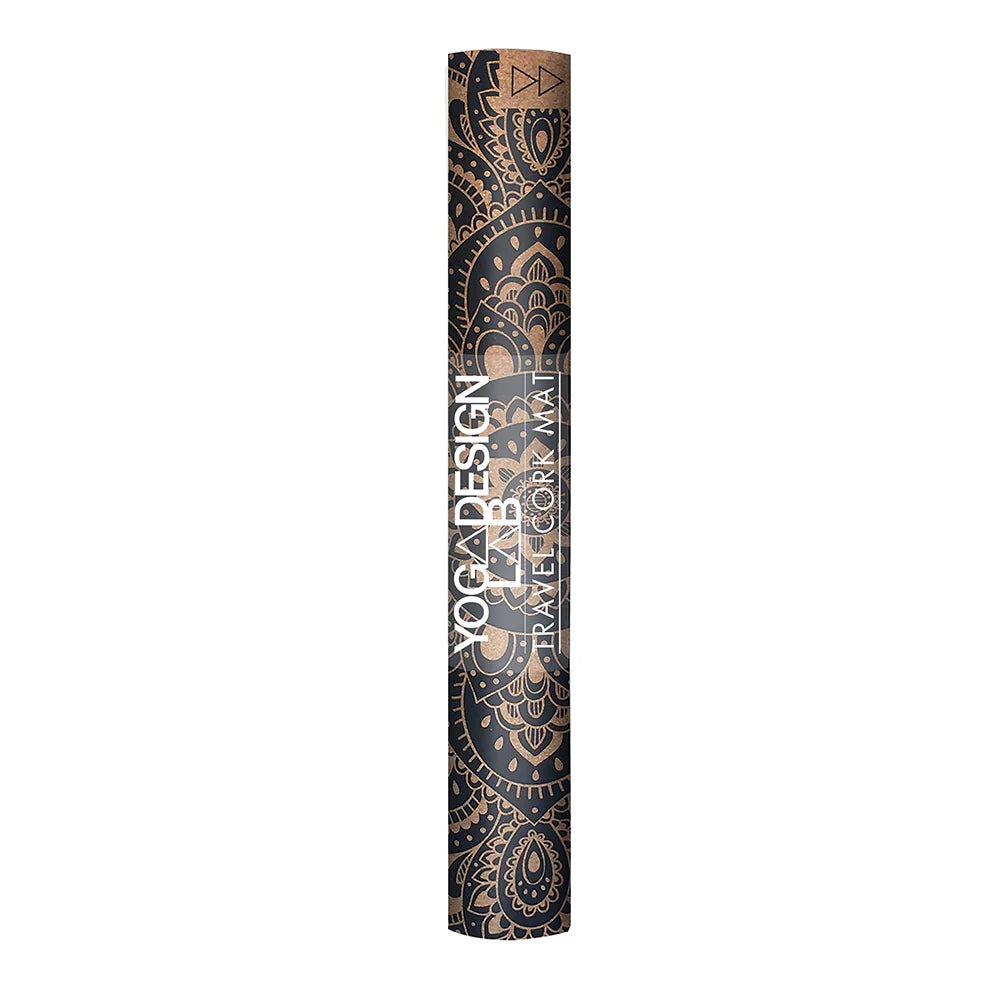 Artistic Design Lab Combo Yoga Mat 1.5mm - Mandala Black & Brown