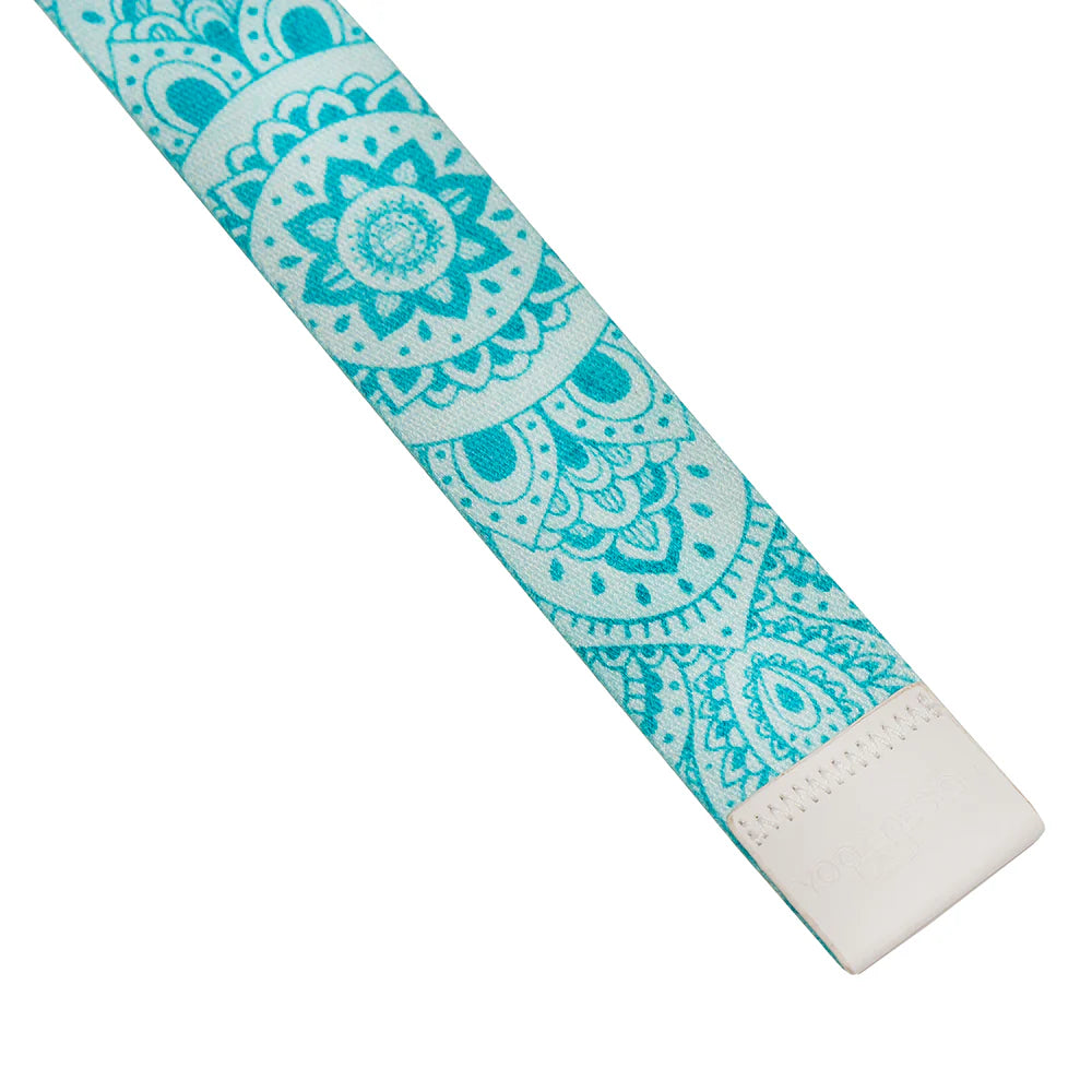 Artistic Design Lab Yoga Strap - Mandala Turquoise