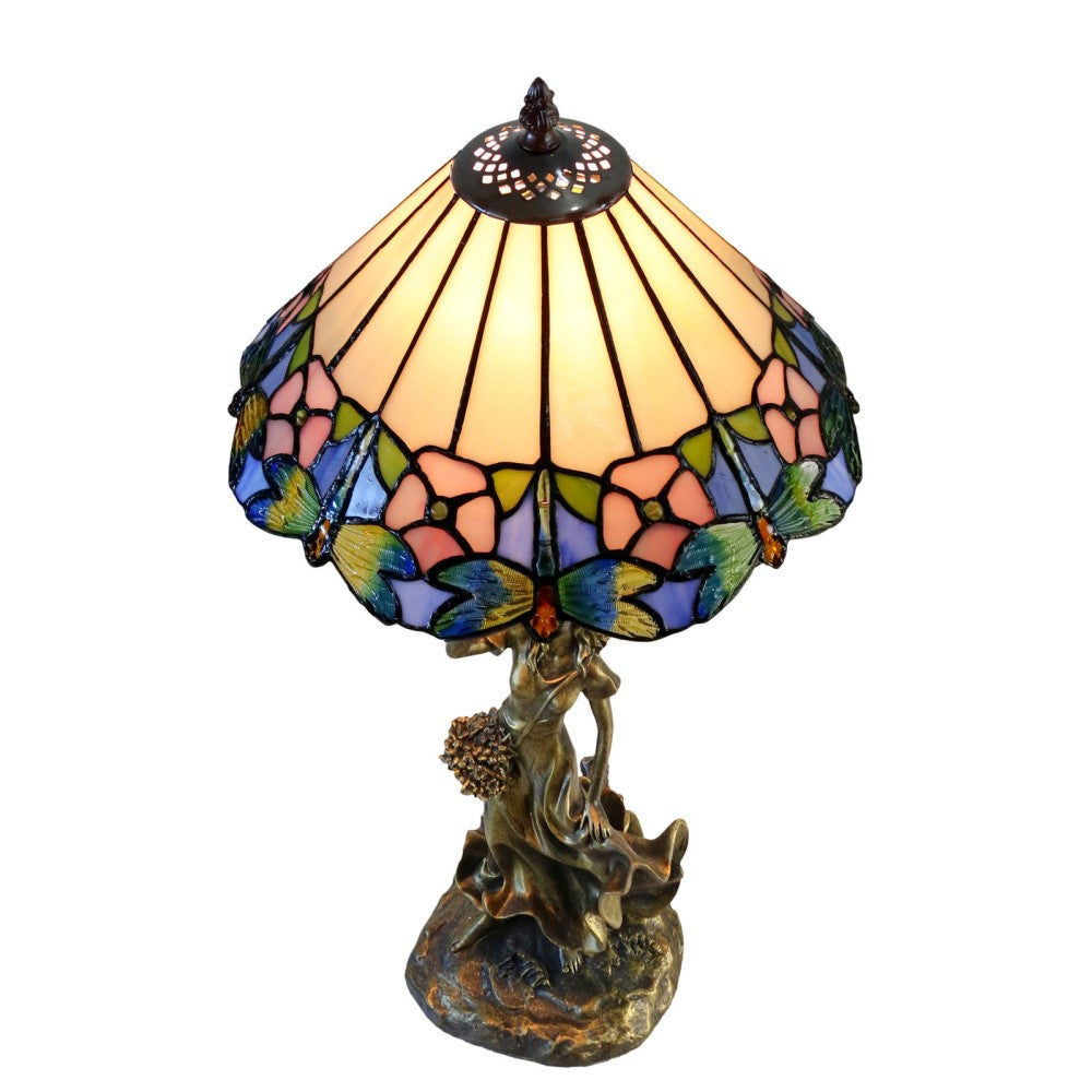 Artistic Glow Delia Figurine Table Lamp