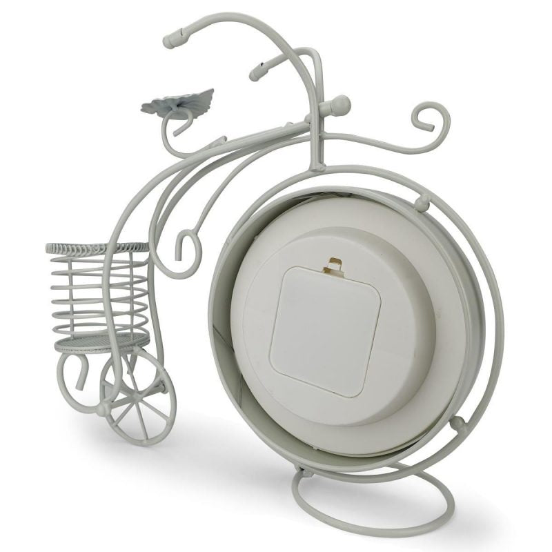 Artistic Metal Decor Bike Table Clock - Available in 2 Colors