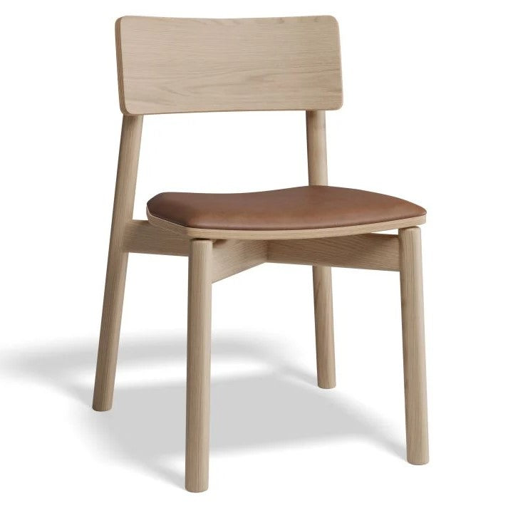 Ash Wood Serenity Padded Dining Chair (Available in 5 Colors)