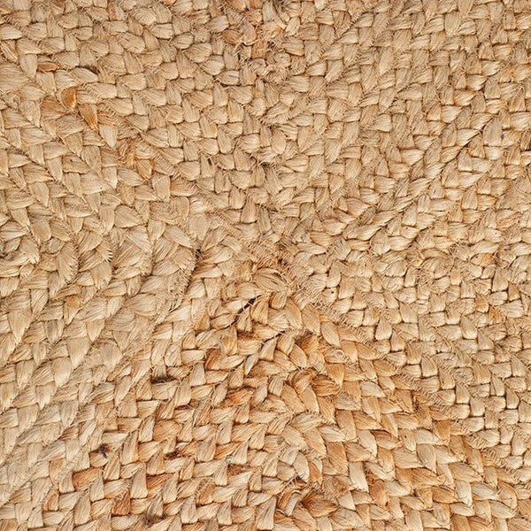 Atrium Hatch Natural Flat Weave Jute Rug - 270x180cms