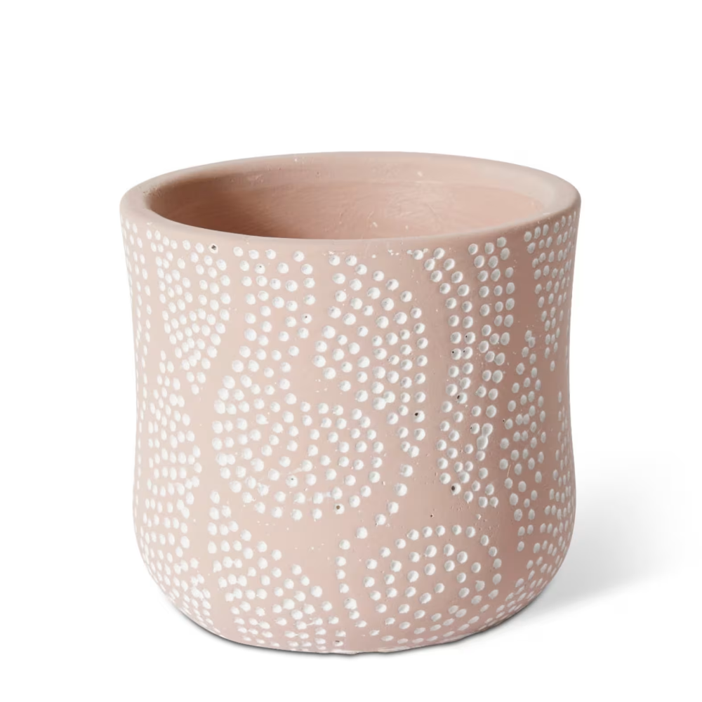 Attractive Dotted Gianna Pot - Pink - Available in 3 Sizes