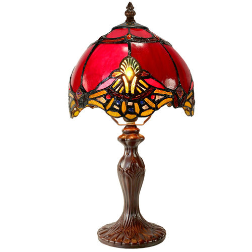 Aurora Tiffany Stained Glass Table Lamp (Available in 3 Colors)