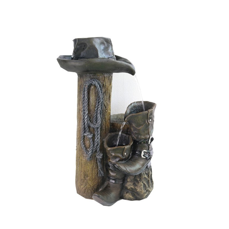 Aussie Outback Artwork Water Fountain 57cm