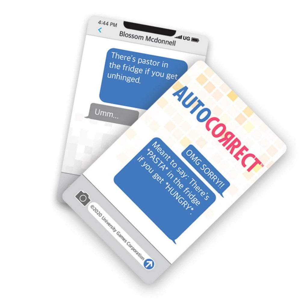 Autocorrect Strategy Card Game