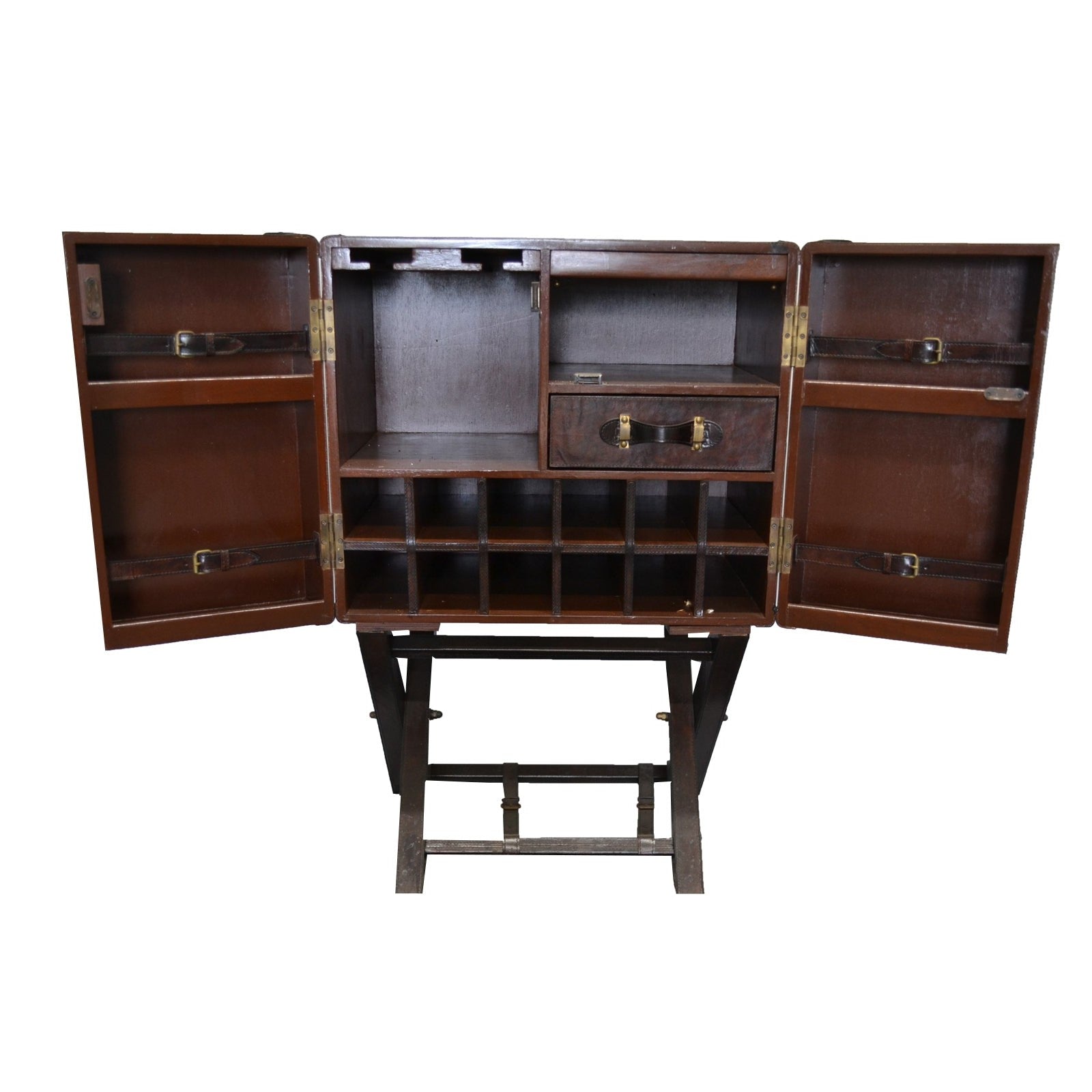 Exquisite Leather Bar Cabinet (Available In 2 colors)