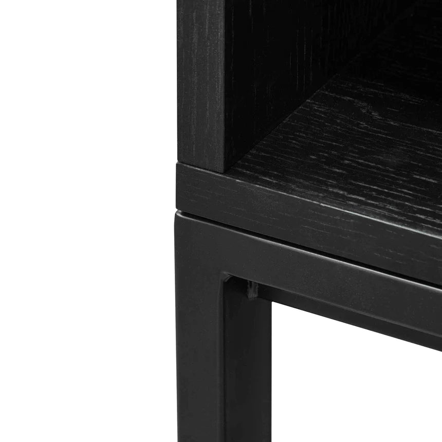 Baroque Beverage Storage Cabinet- Black