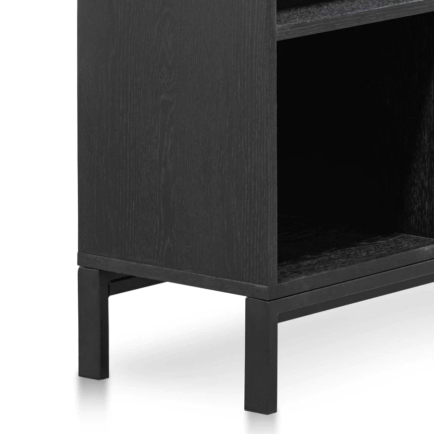 Baroque Beverage Storage Cabinet- Black