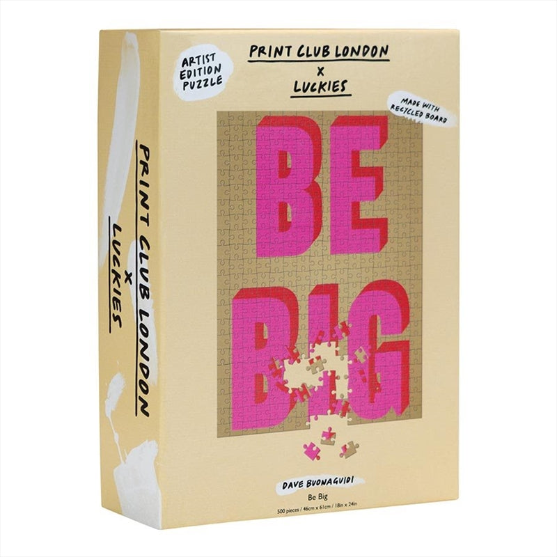 Be Big 500 Piece Jigsaw Puzzle