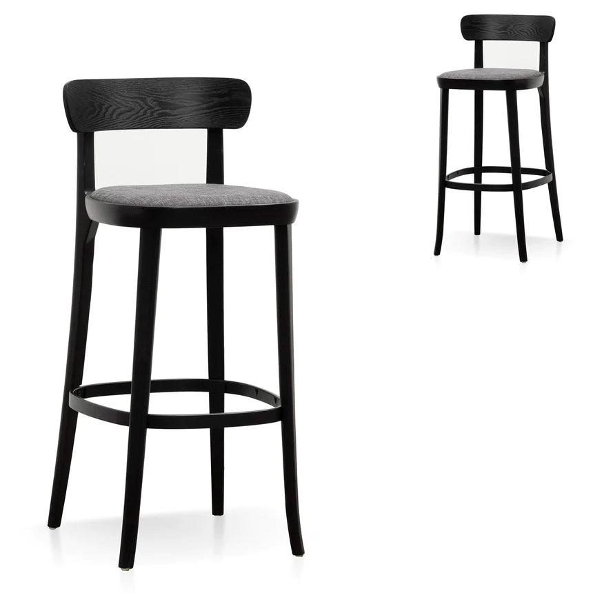 Beach Bliss Bar Stool - Black (Set of 2)