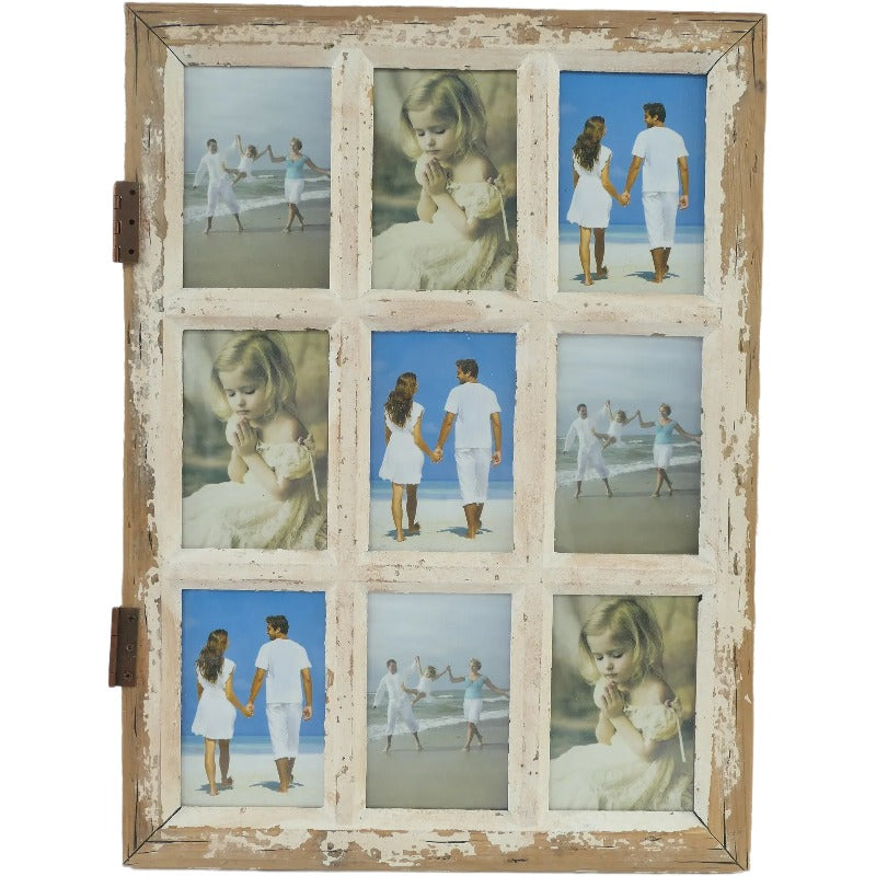 Beach House 'Window' 9-Pic Photo Frames - 4x6"