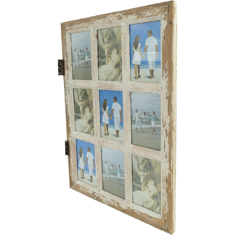 Beach House 'Window' 9-Pic Photo Frames - 4x6"