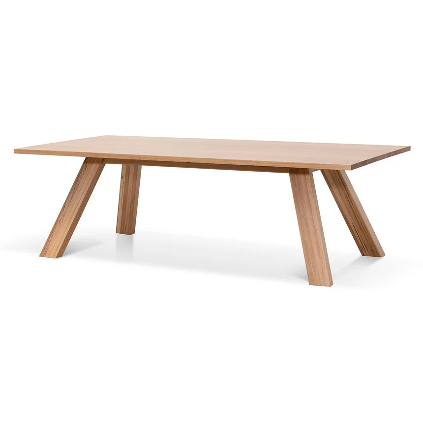 Beautiful Elm Dining Table 240cms - Rustic Natural