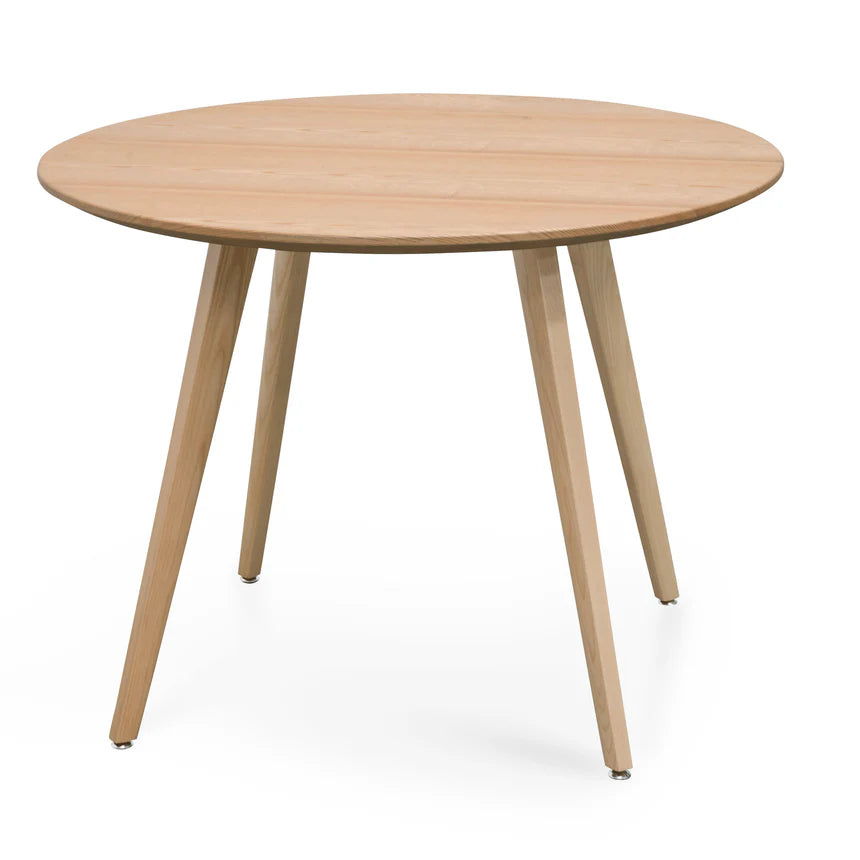 Beautiful Round Dining Table 100cms - Natural