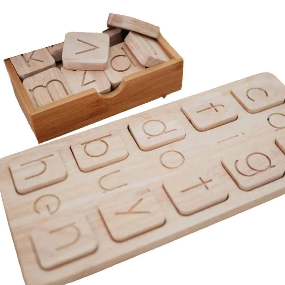 Beautiful Wooden CVC Word Board