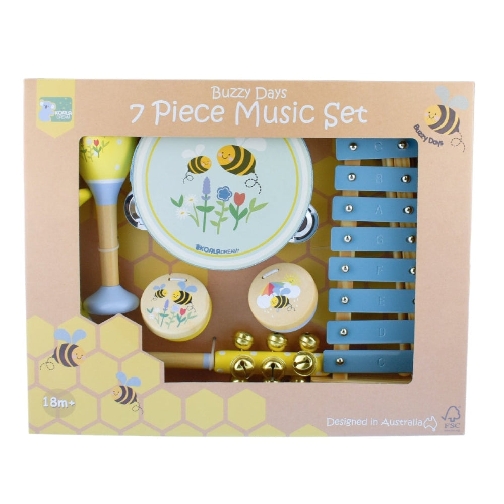 Bee-Bop Band – Buzzy Days 7-Piece Instrument Set