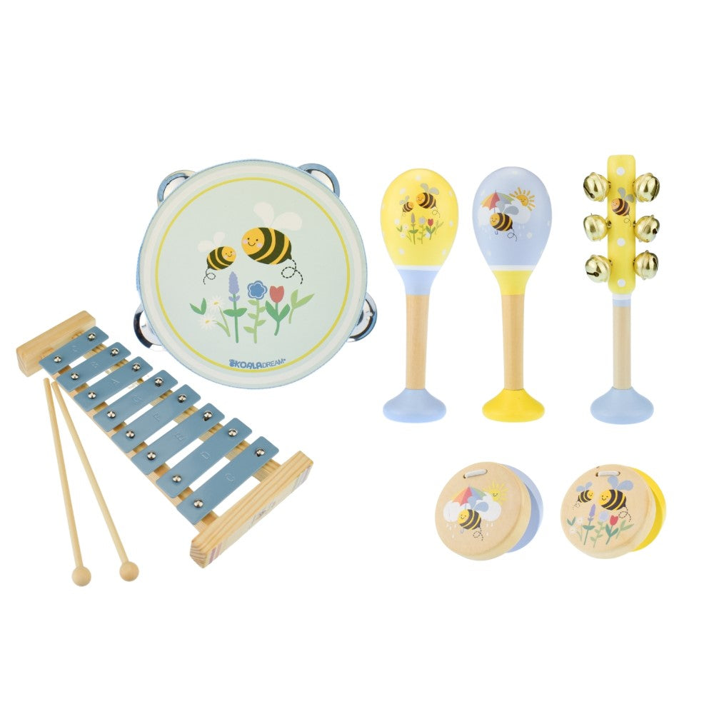 Bee-Bop Band – Buzzy Days 7-Piece Instrument Set