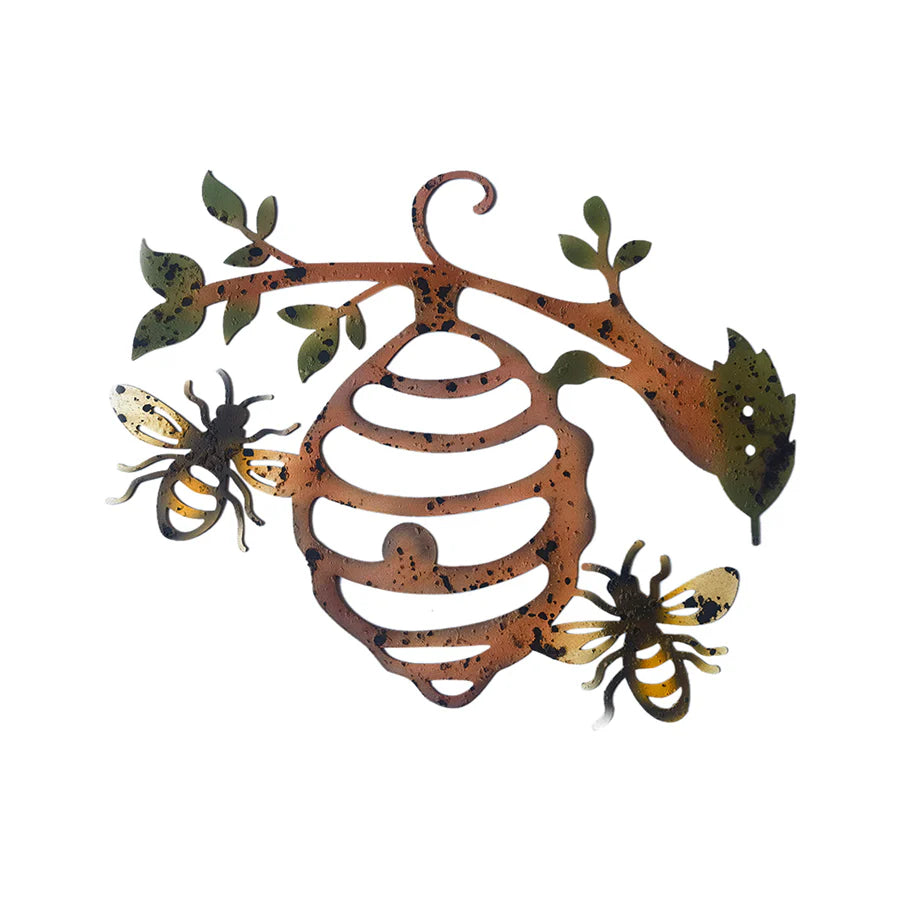 Beehive Brilliance Laser-Cut Wall Decor