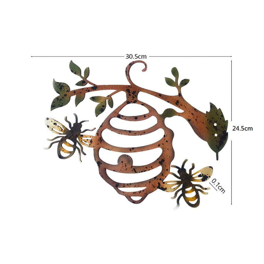 Beehive Brilliance Laser-Cut Wall Decor