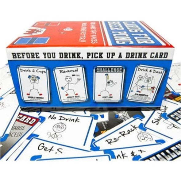 Beer Pong Party Card Game