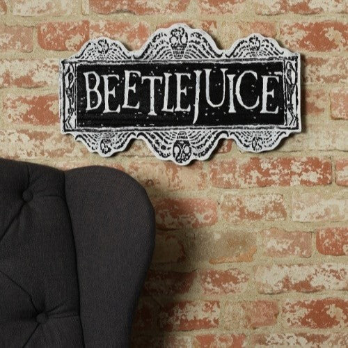 Beetlejuice Movie Wall Sign 45cms