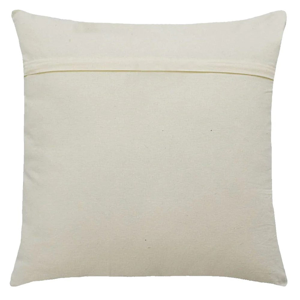 Beige Shaggy Hand Tufted Pillow Cover 50 x 50cms