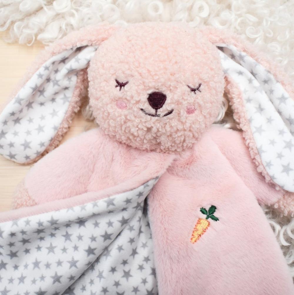 Berry Bunny Warmth and Cuddles Baby Comforter