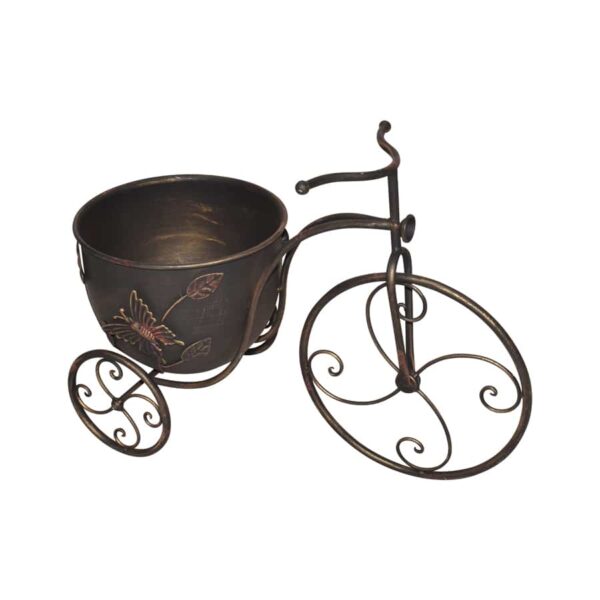 Bicycle Pot Planter With Butterfly 46cms