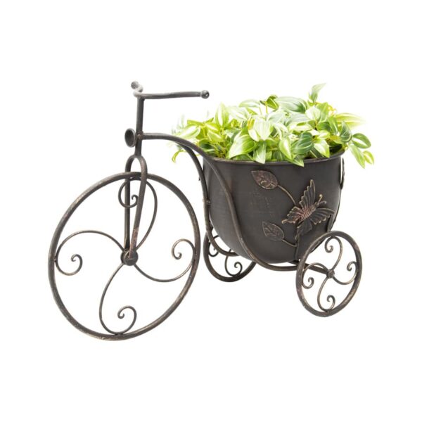 Bicycle Pot Planter With Butterfly 46cms