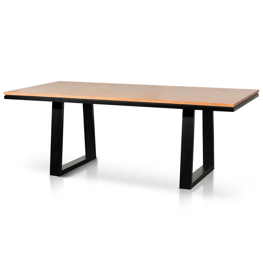 Binding Wooden Dining Table 210cms