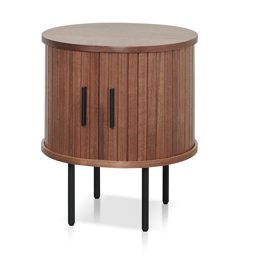 Birch Beauty Side Table 45cms - Walnut