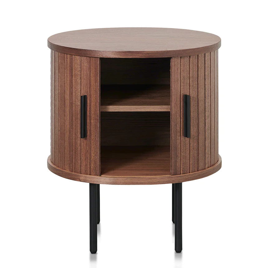 Birch Beauty Side Table 45cms - Walnut