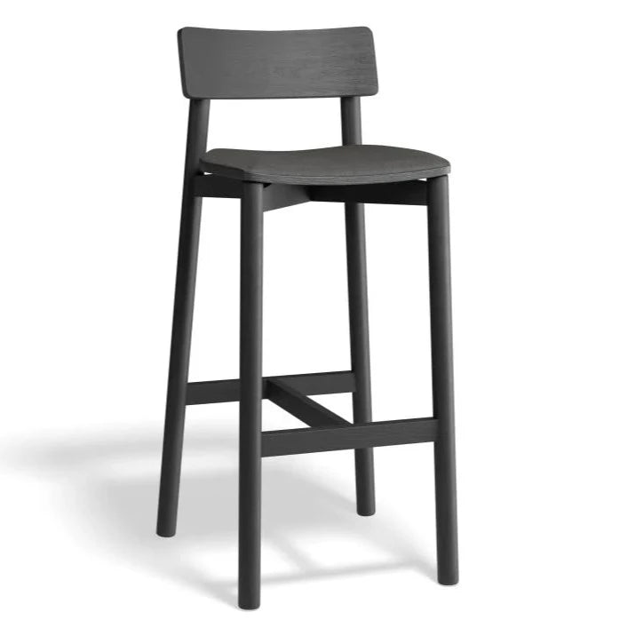 Birch Bliss Wooden High Stool 75cms (Available in 2 Colors)