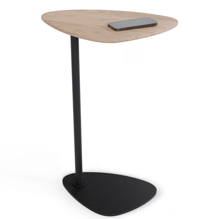 Wooden Black Elegance High Side Table 60cms