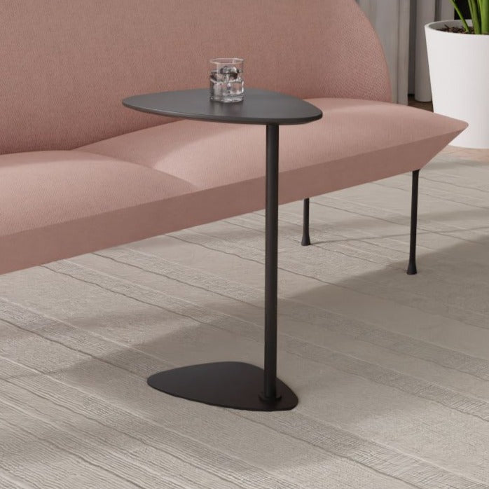 Black Elegance High Side Table 60cms