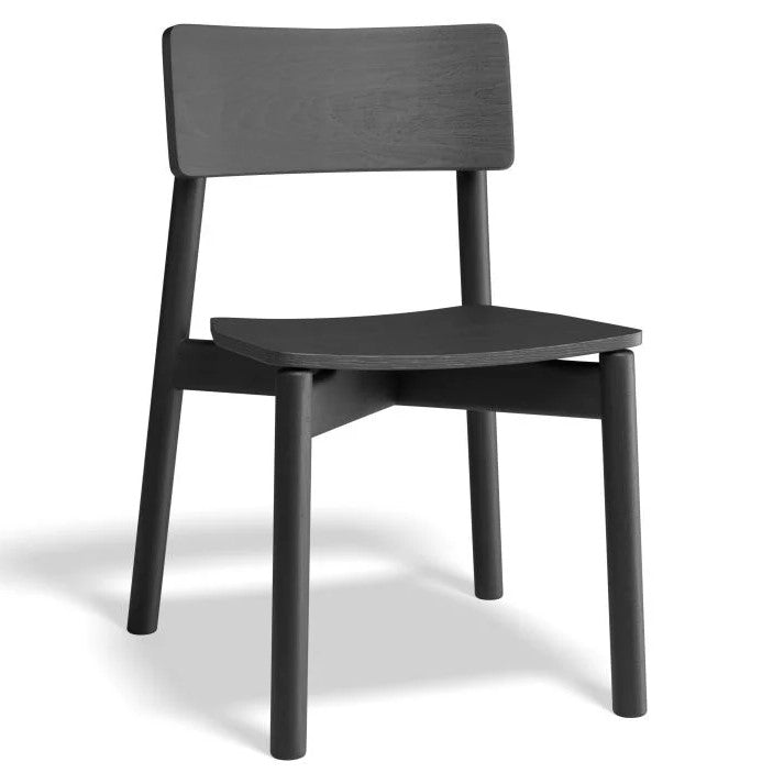 Black Wood Tranquil Dining Chair