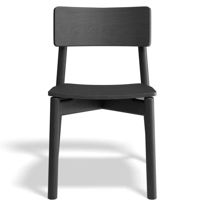 Black Wood Tranquil Dining Chair