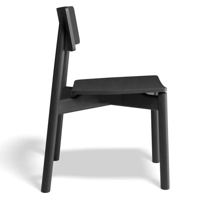 Black Wood Tranquil Dining Chair