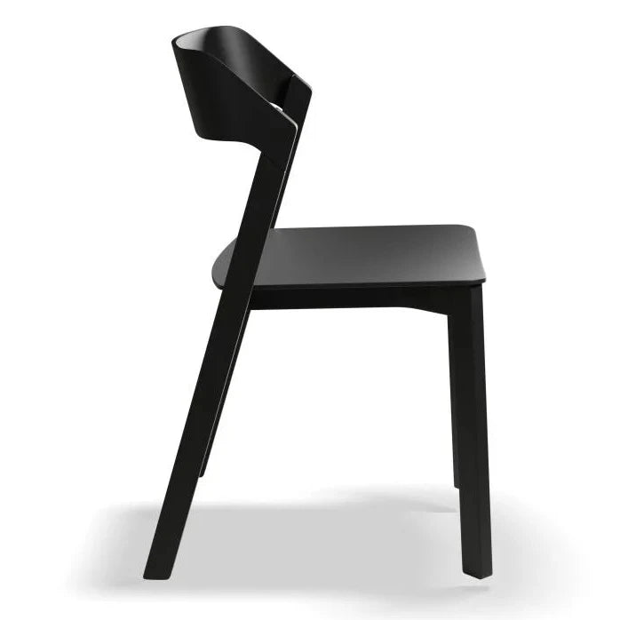 Black Woodgrain Essence Dining Chair