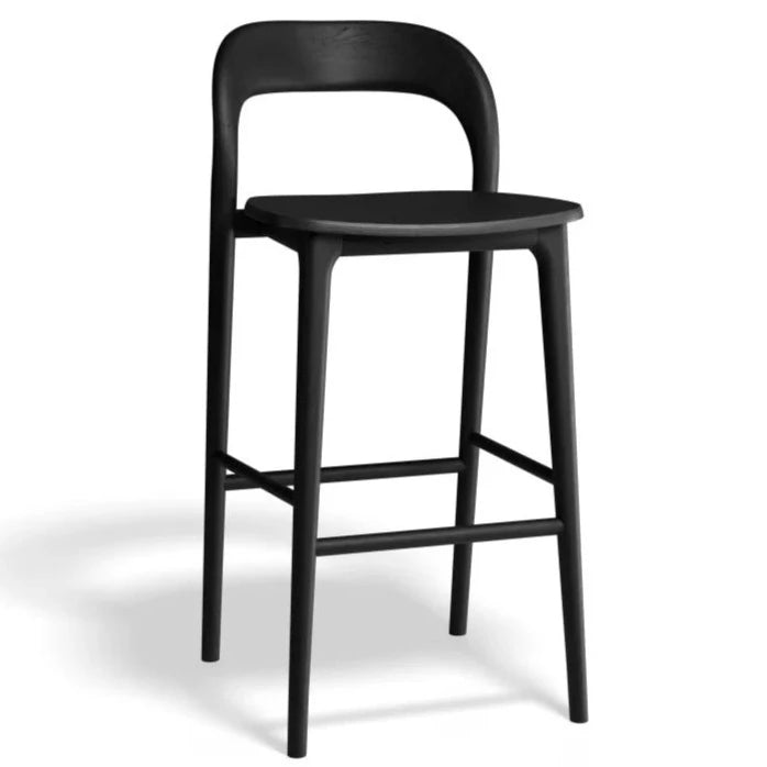 Black Woodland Bliss High Stool (Available in 2 Sizes)