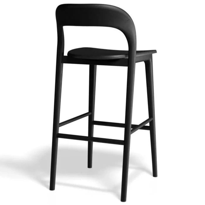 Black Woodland Bliss High Stool (Available in 2 Sizes)