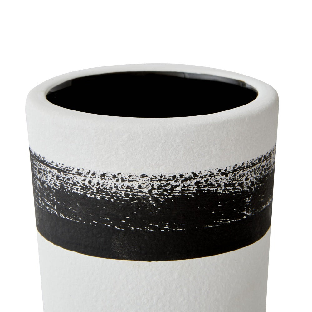 Black and White Palette Ceramic Vase (Choose from 3 Sizes)