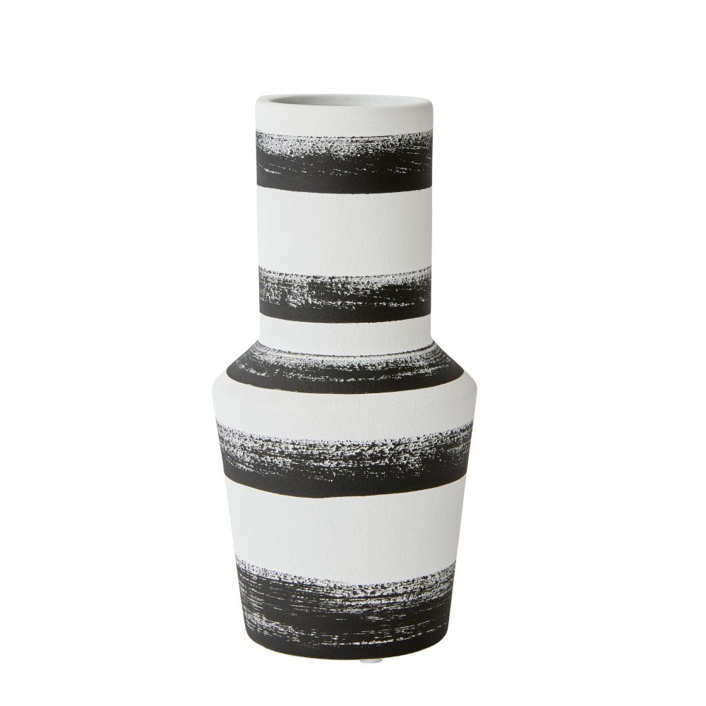 Black and White Palette Ceramic Vase (Choose from 3 Sizes)