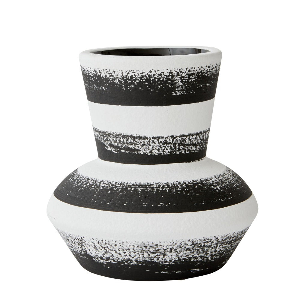 Black and White Palette Ceramic Vase (Choose from 3 Sizes)