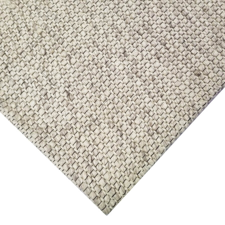 Blissful Soft Feel Woolen Rug - Beige (Available in 4 Sizes)