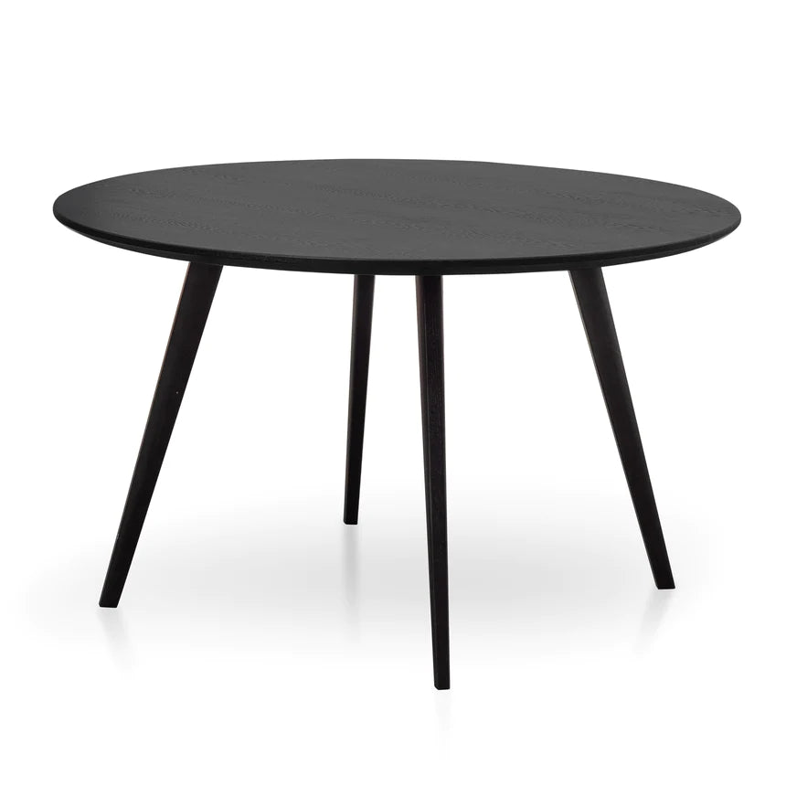 Bohemian Bamboo Dining Table 120cms - Black