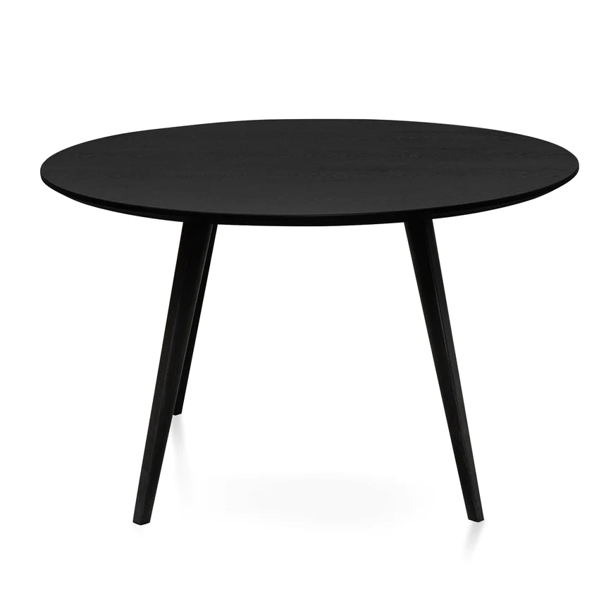 Bohemian Bamboo Dining Table 120cms - Black